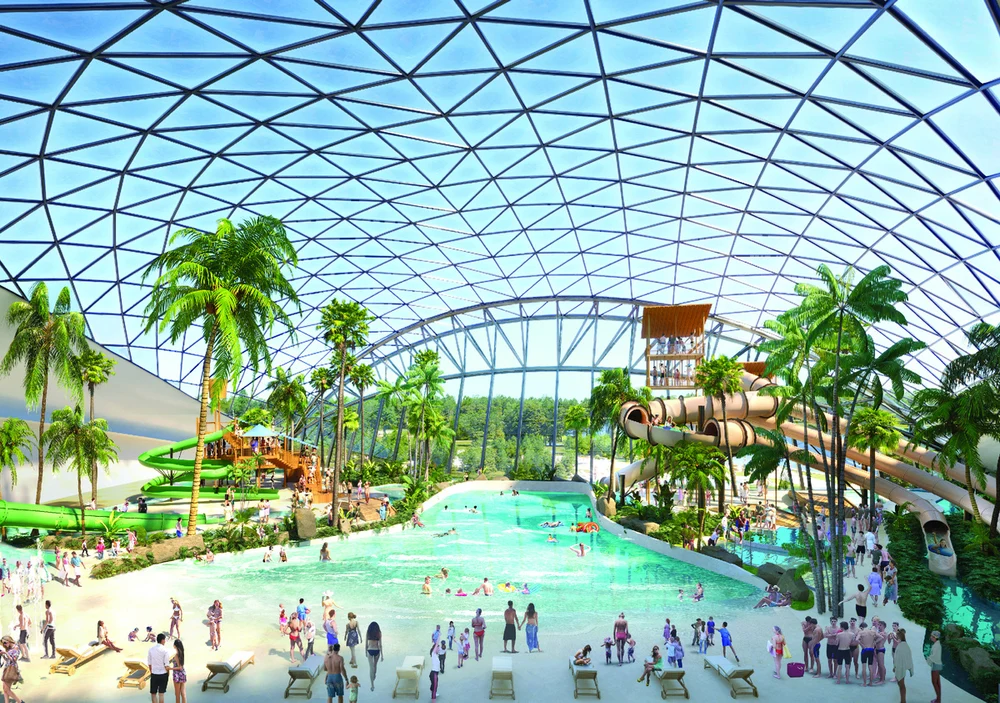 Крупнейший в России аквапарк