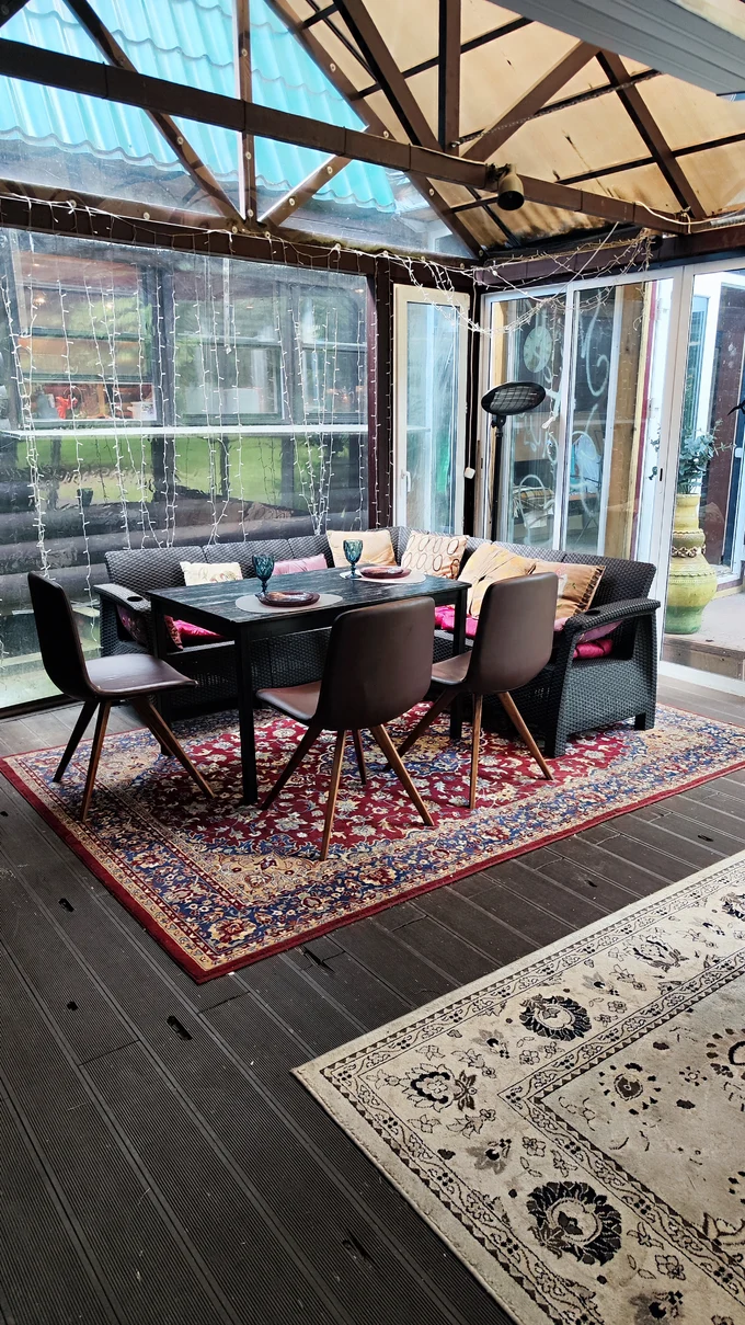 Веранда и баня