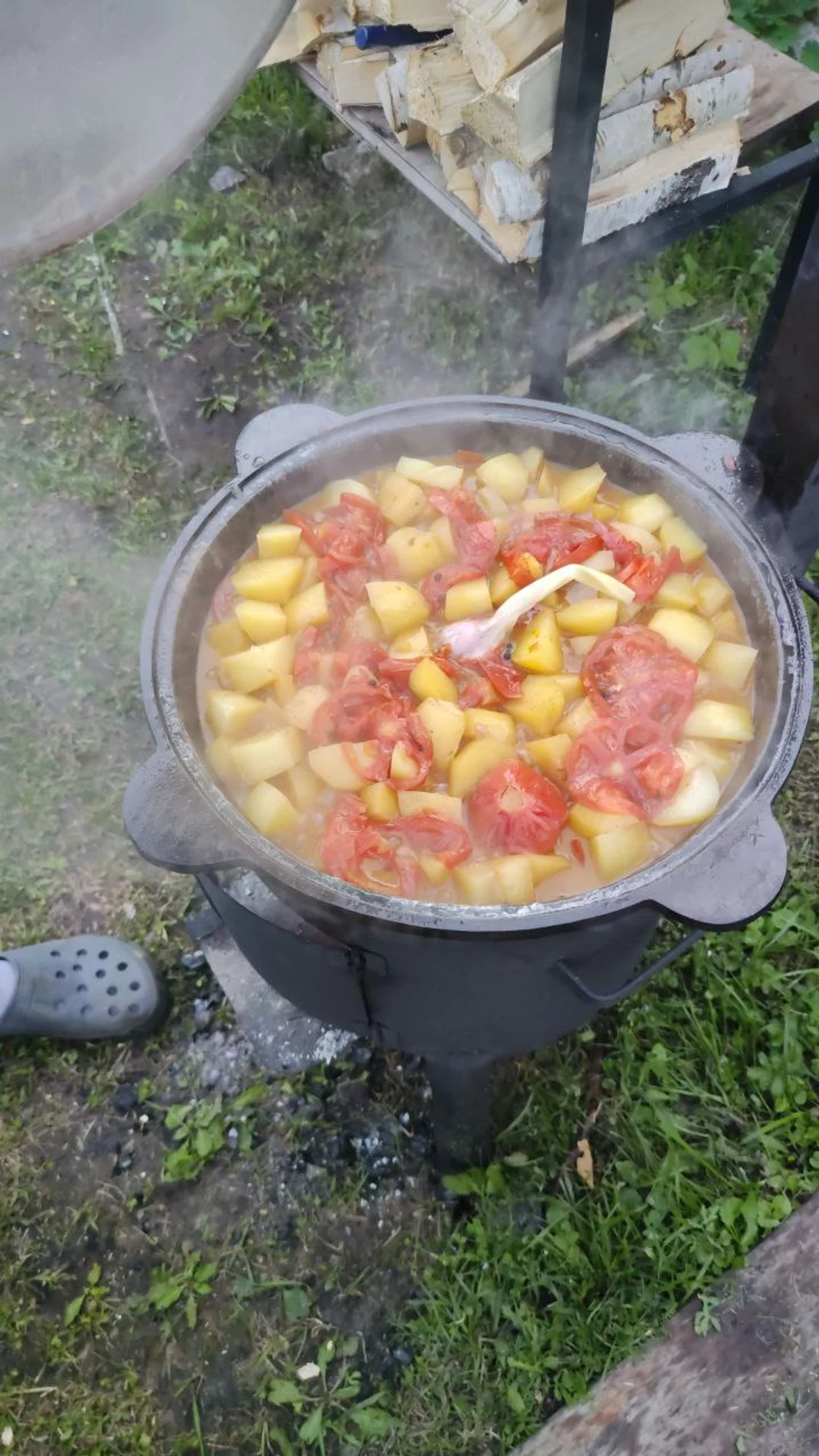 Блюда на свежем воздухе